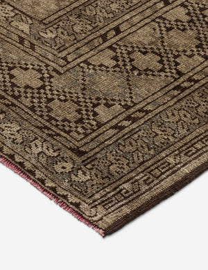 Vintage Turkish Hand-Knotted Wool Rug No. 607, 7'2