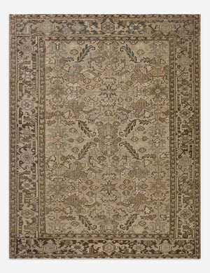 Vintage Turkish Hand-Knotted Wool Rug No. 612, 7' x 9'