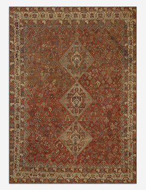 Vintage Turkish Hand-Knotted Wool Rug No. 611, 6'1