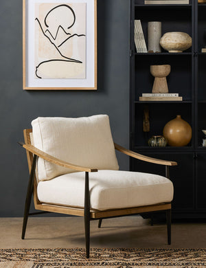 Pritchard Accent Chair : Ivory