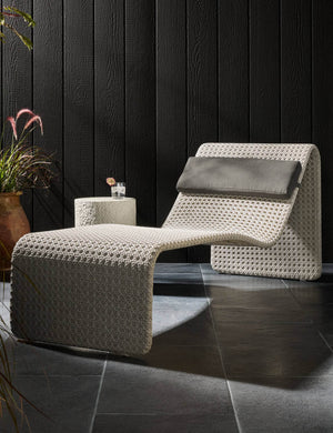 Simi Indoor / Outdoor Chaise : Neutral