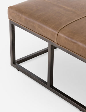 Kabina Leather Bench