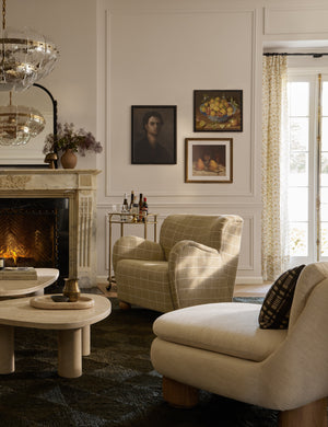 Baird Accent Chair : Army Performance Basketweave