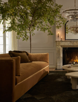 Lotte Sofa : Talc Performance Linen / 96