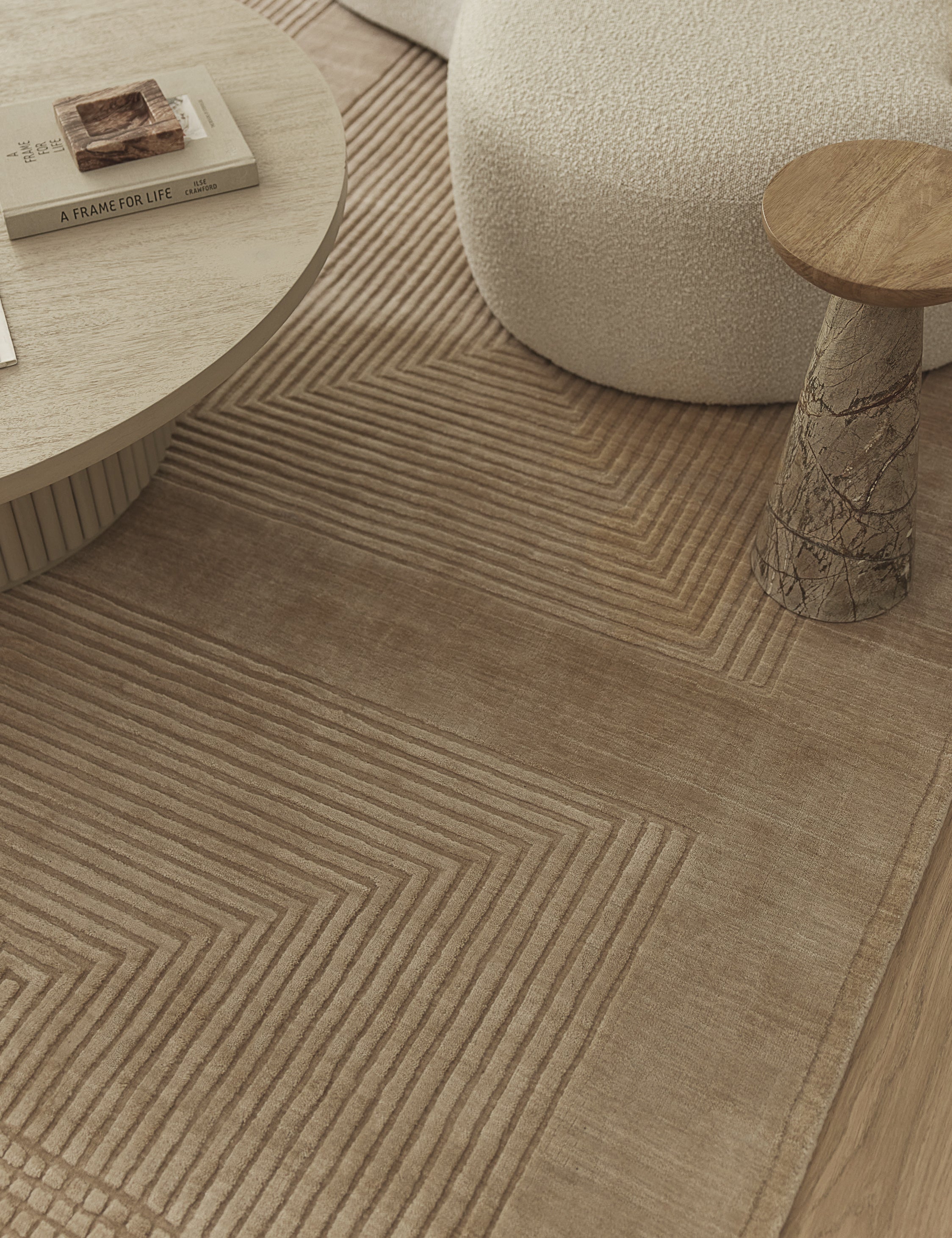 Halden Hand-Loomed Rug Swatch