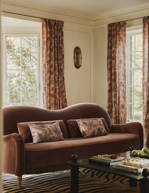 Middleton Sofa by Ginny Macdonald : Dusty Rose Performance Cotton Weave / 72