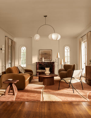 Amalfi Hand-Knotted Wool Rug Swatch by Aimee Song