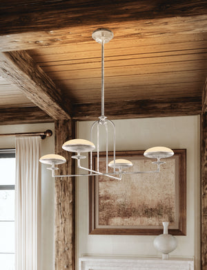 Beatrix Chandelier : Silver Leaf / 27.25