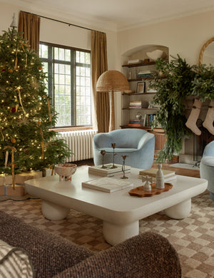 Clouded Square Coffee Table by Sarah Sherman Samuel