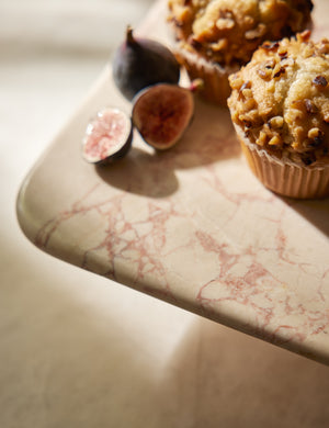 Lusine Square Marble Serving Stand