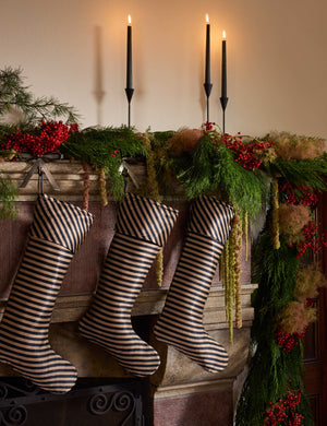 Talcott Striped Stocking : Gold & Champagne