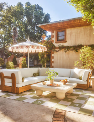 Clouded Square Coffee Table by Sarah Sherman Samuel