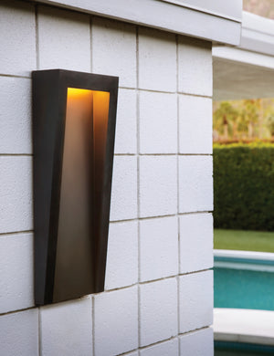 Madella Outdoor Sconce : Black / Large