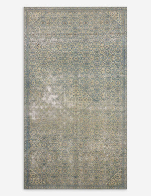 Vintage Turkish Hand-Knotted Wool Rug No. 609, 6' x 10'6