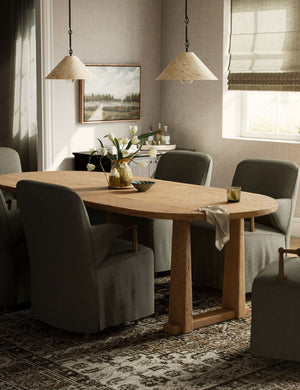 Ayla Dining Table by Amber Lewis x Four Hands : Aged Pine