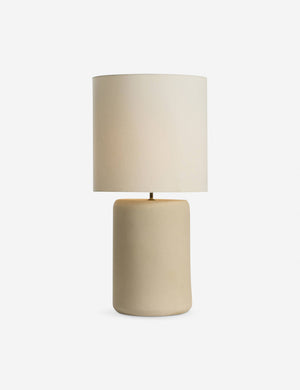 Elkin tone-on-tone design ceramic table lamp