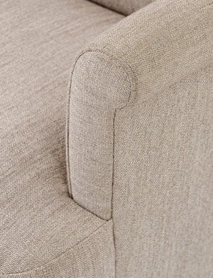 Open Box: Camellia Swivel Chair, Wheat by Amber Lewis x Four Hands