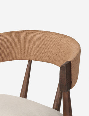 Open Box: Hainey Dining Chair, Brown Oak