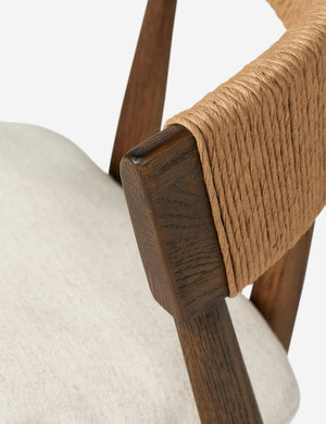 Open Box: Hainey Dining Chair, Brown Oak