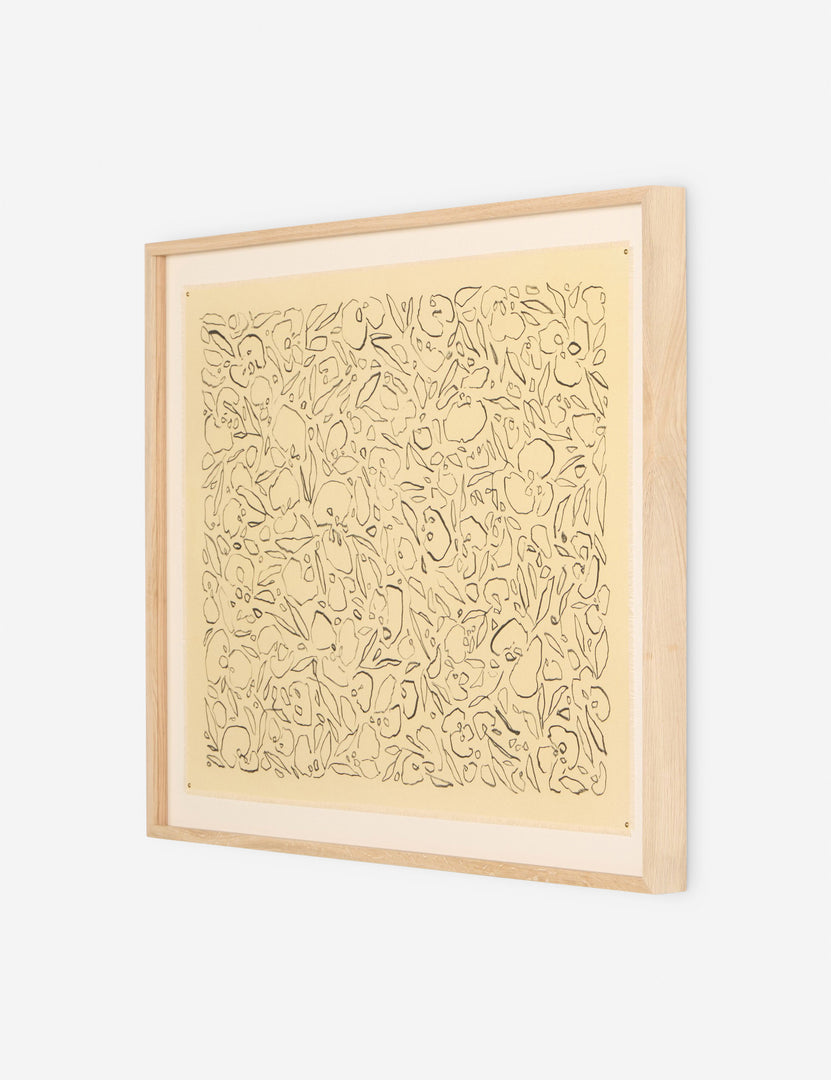 Black On Cream Glimmer by Laurel-Dawn Latshaw