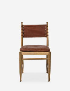 Open Box: Brielle Dining Chair, Mahogany by Amber Lewis x Four Hands