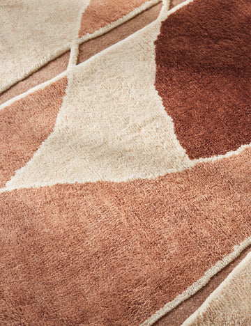 Amalfi Hand-Knotted Wool Rug Swatch by Aimee Song