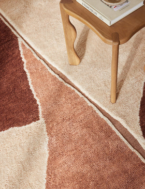 Amalfi Hand-Knotted Wool Rug Swatch by Aimee Song