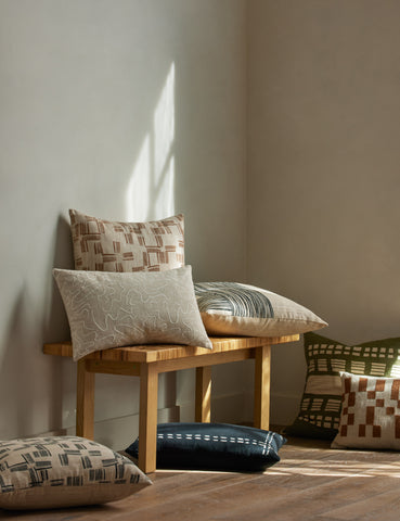 Pillow Pairings: Rusts + Terracottas