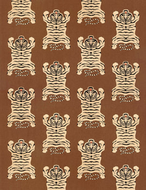 Alvar Fabric Swatch, Brown
