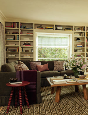 Marella Corner Sectional Sofa by Heidi Caillier : Haris Tidal Linen by Heidi Caillier