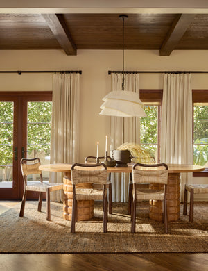 Palo Oval Dining Table by Élan Byrd : Natural