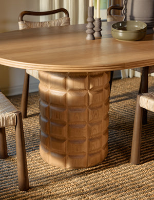 Palo Oval Dining Table by Élan Byrd : Natural