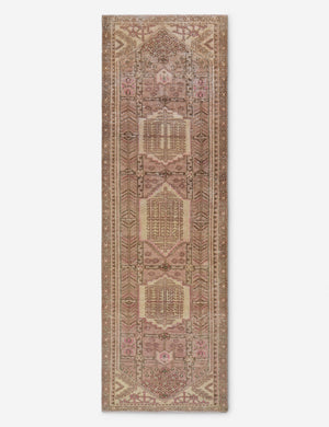Vintage Turkish Hand-Knotted Wool Runner Rug No. 255, 3'2