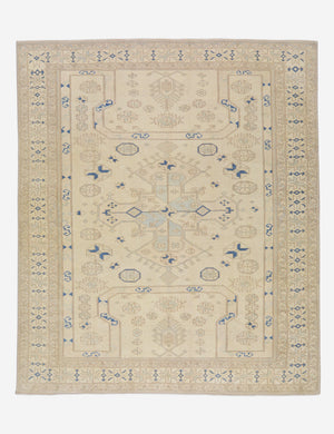 Vintage Turkish Hand-Knotted Wool Rug No. 413, 7'9