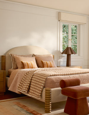 Bloomfield Velvet Sham : Blush / King