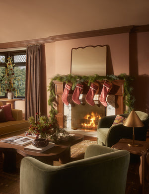 Faro Accent Chair by DISC Interiors : Blush Luxe Boucle