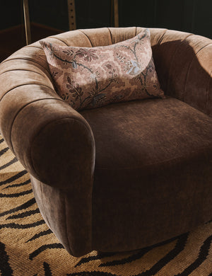 Brubeck Linen Pillow : Blush / Lumbar