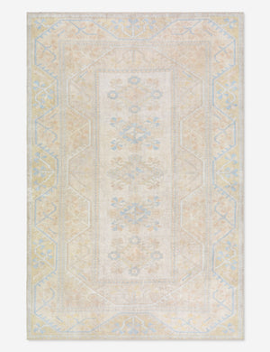 Vintage Turkish Hand-Knotted Wool Rug No. 491, 6' 5