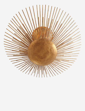 Maire starburst silhouette semi-flush mount light