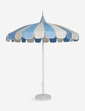 Aamu pointed silhouette patio and pool umbrella by Sarah Sherman Samuel