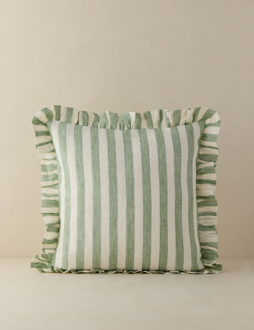 #color::mint-and-ivory #style::square #fill type::with-feather-down-insert  #fill type::pillow-cover-only