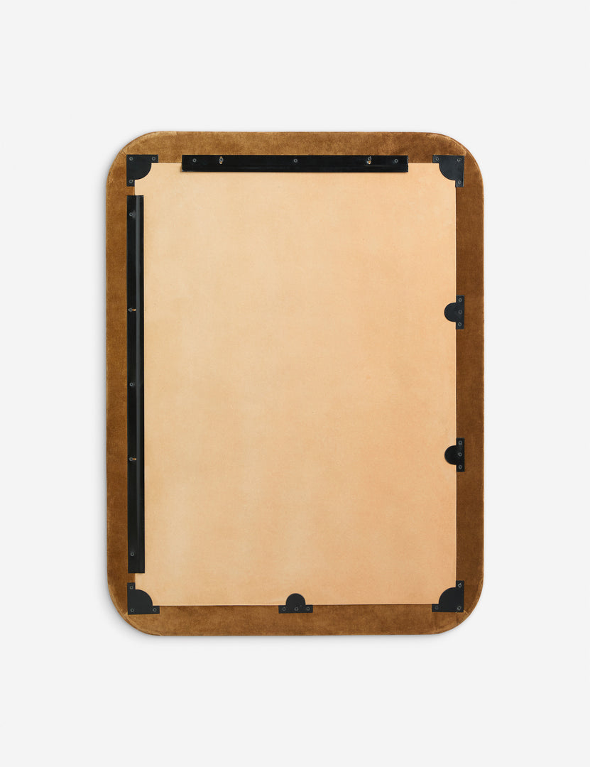 Annalee Upholstered Mantel Mirror