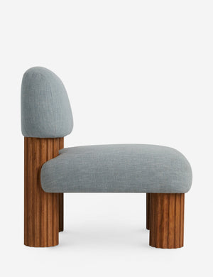 Open Box: Auclair Accent Chair, Pool Performance Cotton Weave