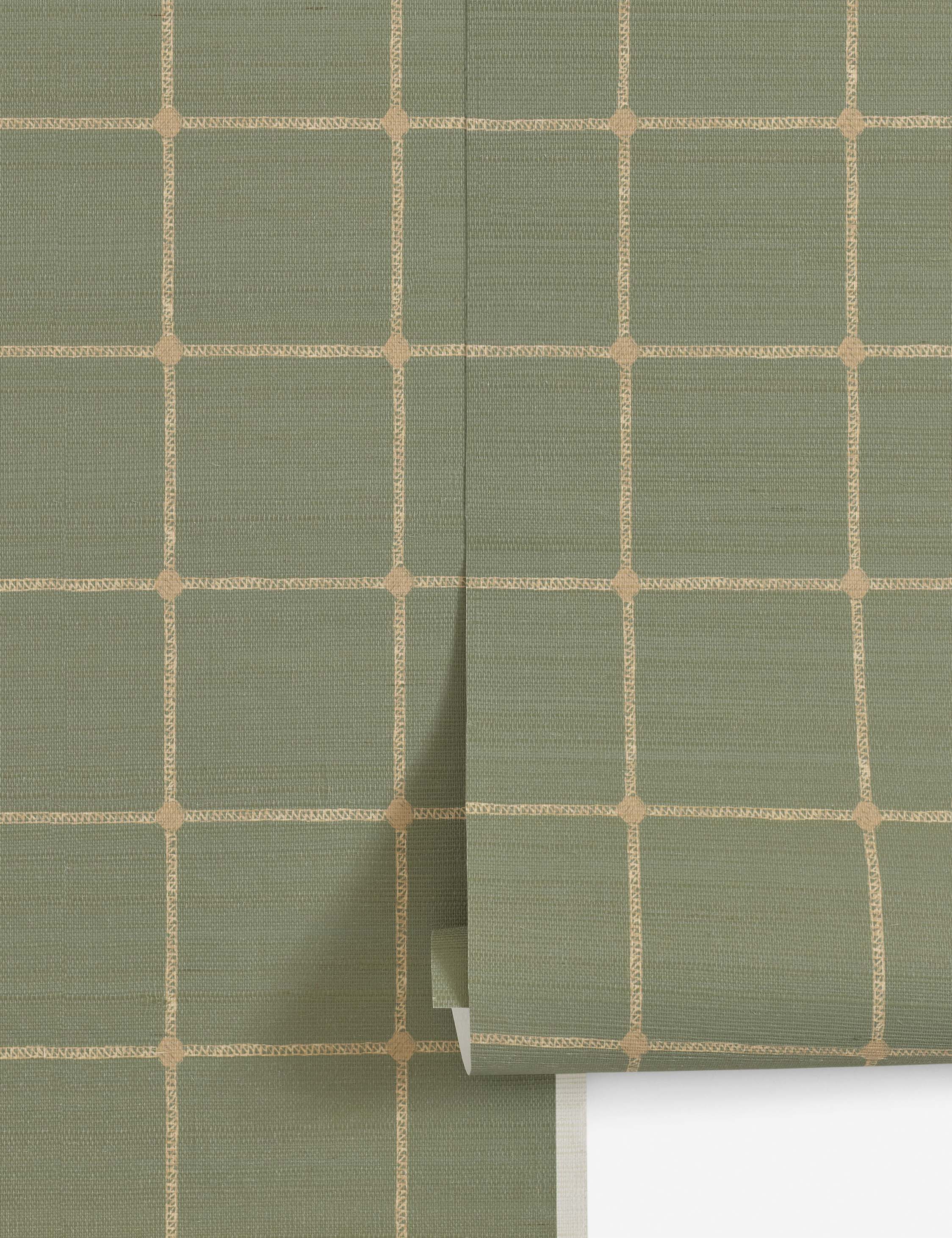 | The Beddow Grid Wallpaper by Jake Arnold