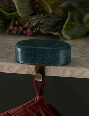 Bertram marble stocking holder