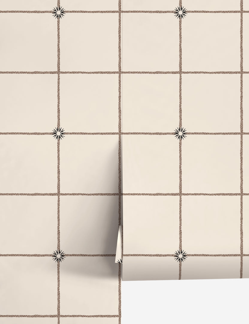#color::ivory | Caraby grid pattern Wallpaper by Jake Arnold