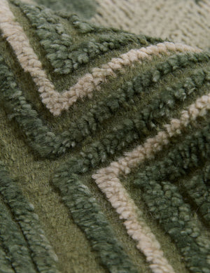 Carlisle Hand-Knotted Wool Rug Swatch by Aimee Song