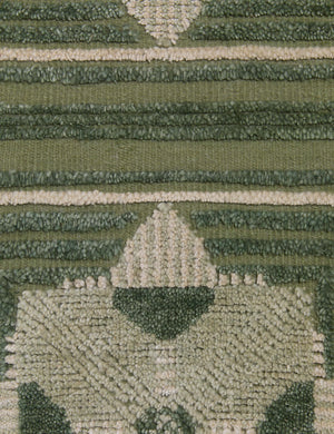 Carlisle Hand-Knotted Wool Rug Swatch by Aimee Song