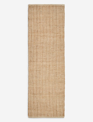 Cerrado Handwoven Jute Rug Swatch, Ivory by Elan Byrd