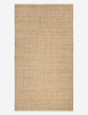 Cerrado Handwoven Jute Rug Swatch, Ivory by Elan Byrd